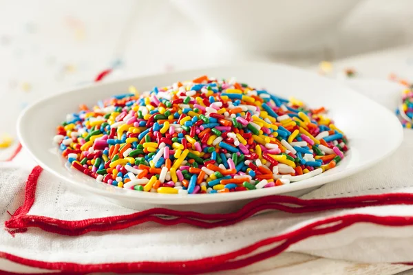 Sprinkles arcobaleno colorato luminoso — Foto Stock