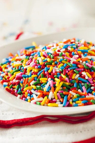 Sprinkles arcobaleno colorato luminoso — Foto Stock