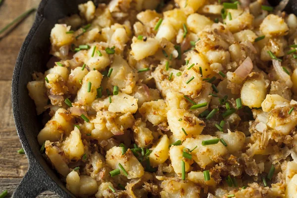 Hausgemachte deutsche Bratkartoffeln — Stockfoto