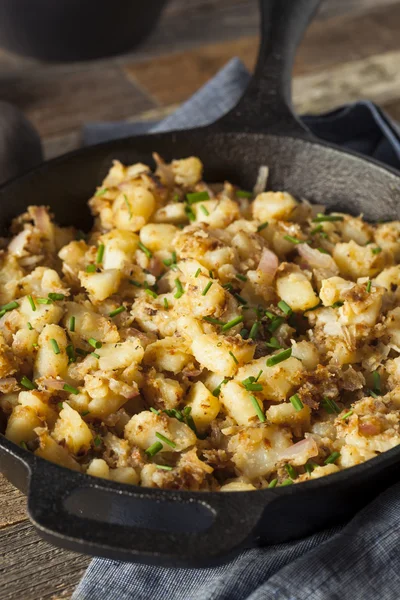 Hausgemachte deutsche Bratkartoffeln — Stockfoto