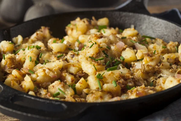 Homemade German Fried Potatoes — Stock Photo, Image