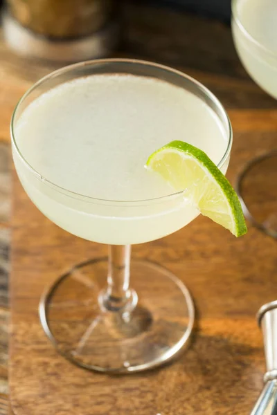 Refreshing Boozy Rum Daiquri Cocktail Lime — Stock Photo, Image