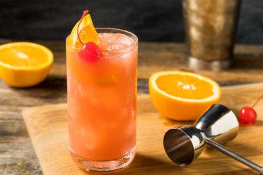 Sex on the Beach Kokteyl with Orange ve Grenadine