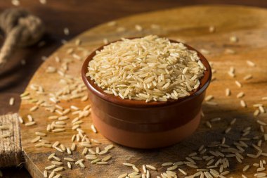 Kuru Organik Kahverengi Pirinç