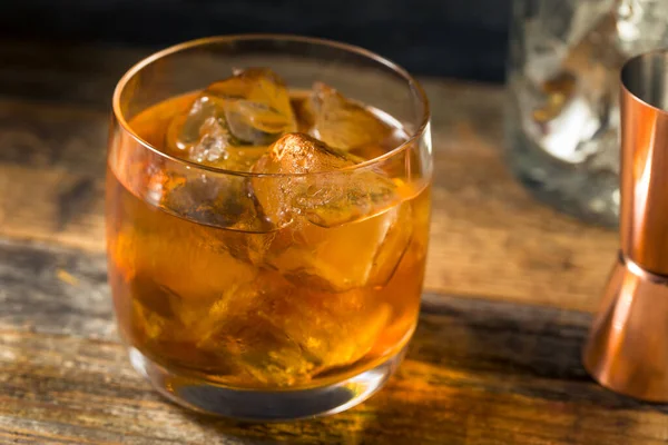 Cocktail Refrescante Conexão Francesa Álcool Com Cognac — Fotografia de Stock