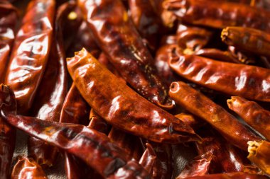 Organik baharatlı Hint biberleri Birlikte pişirmeye hazır