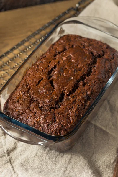 Homemade Chocolate Zucchini Bread Ready Eat — Stock Photo, Image