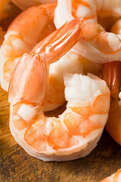 Homemade Boiled Shrimp Appetizer Cocktail Sauce — Stock Photo, Image