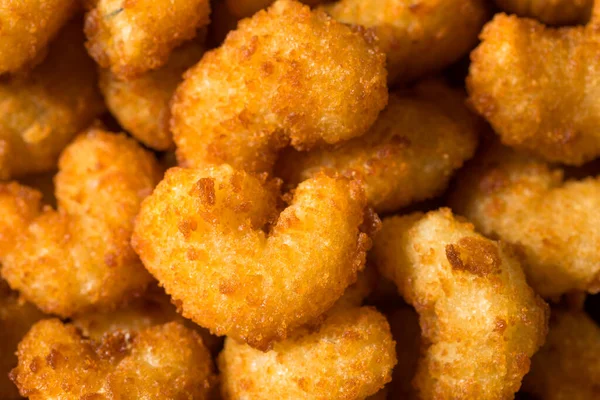 Homemade Deep Fried Popcorn Shrimp Ready Eat Royalty Free Stock Images