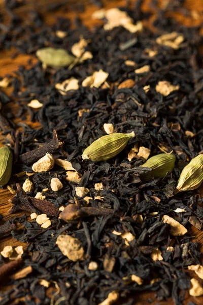 Organic Dry Chai Tea Mix Skål — Stockfoto