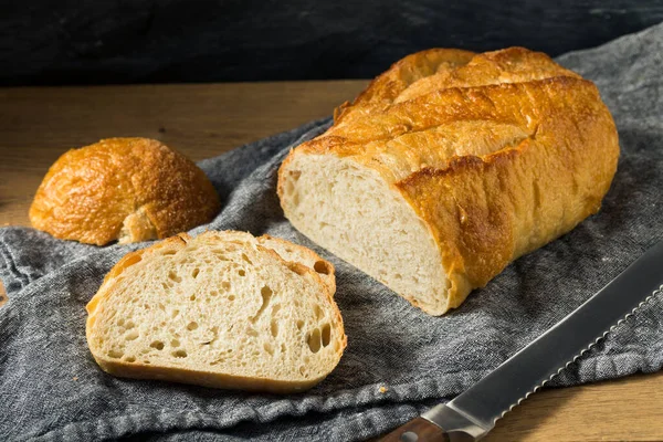 Yapımı Ekşi Ekmek Ekmeği Yemeye Hazır — Stok fotoğraf