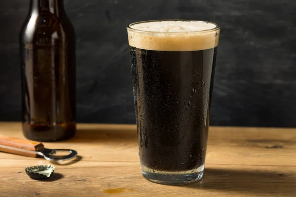 Beer Stout Escuro Refrescante Boozy Copo Cerveja — Fotografia de Stock