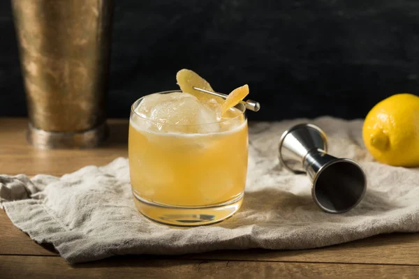 Cocktail Alcoolisé Pénicilline Avec Scotch Gingembre — Photo