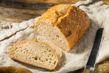 Organik Buğday Ekmeği Yemeye Hazır