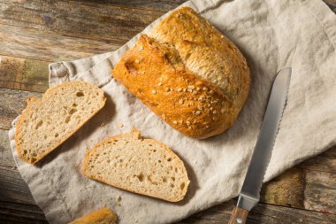 Organik Buğday Ekmeği Yemeye Hazır