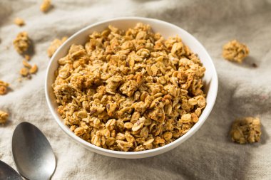 Organik Sağlıklı Granola Kahvaltılık Gevrek Yemeye Hazır