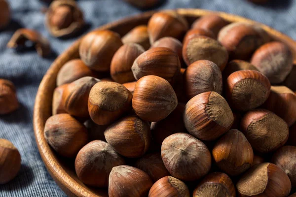 Ржаные Орехи Скорлупы Чаше — стоковое фото