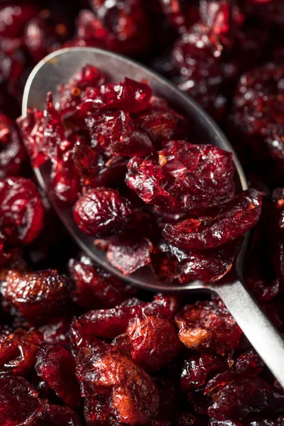 Cranberries Secas Orgânicas Saudáveis Uma Tigela — Fotografia de Stock