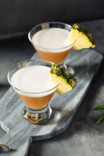 Bebida Refrescante Abacaxi Francês Martini Com Vodka — Fotografia de Stock