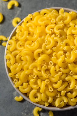 Kuru Organik Dirsek Makarnası Pişirmeye Hazır