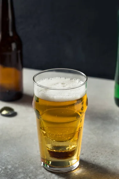 Korean Cojinganmek Soda Soju Beer Bomb Pint Glass — 스톡 사진