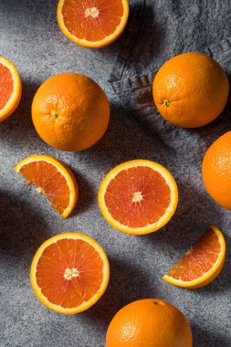 Organik Çiğ Caracara Portakalları Yemeye Hazır