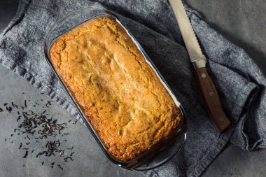 Ev yapımı Earl Grey Arpa Ekmeği Yemeye Hazır