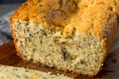 Ev yapımı Earl Grey Arpa Ekmeği Yemeye Hazır