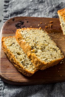 Ev yapımı Earl Grey Arpa Ekmeği Yemeye Hazır