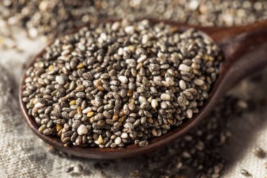 Ev Yapımı Sağlıklı Chia Tohumları Kullanmaya Hazır