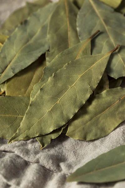 Healthy Organic Raw Bay Leaves Bunch — Stockfoto