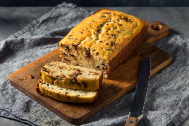 Ev yapımı Tatlı Çikolatalı Ekmek Ekmeği