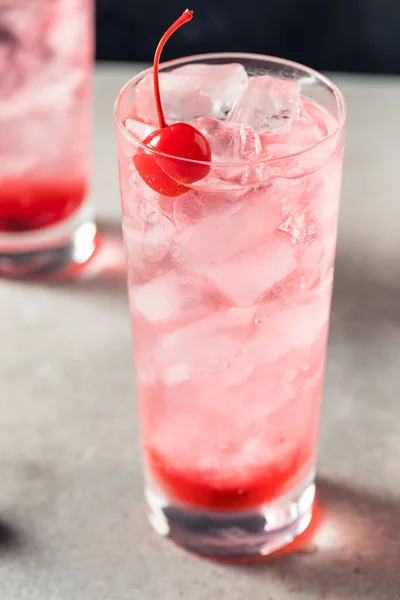 Boozy Refresh Dirty Shirley Cocktail Grenadine — стокове фото
