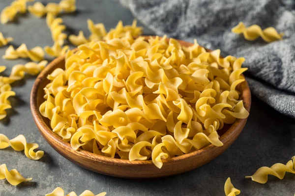 Organic Dry Egg Noodles Ready Cook — Stock Photo, Image