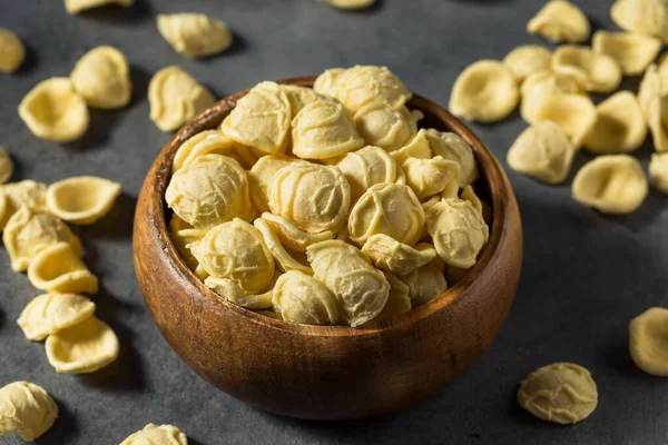 Gesundes Hausgemachtes Trockenes Orecchiette Einer Schüssel — Stockfoto