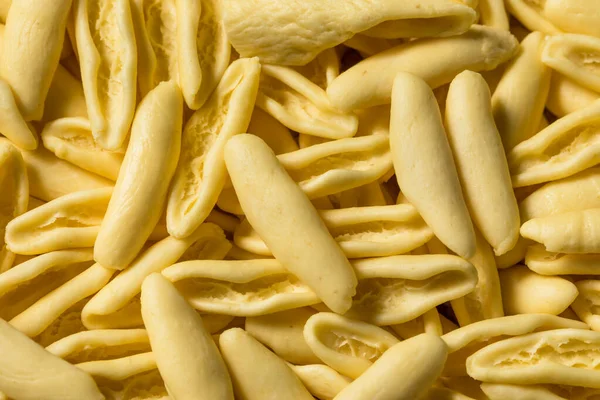 Zelfgemaakte Droge Biologische Cavatelli Pasta Klaar Koken — Stockfoto