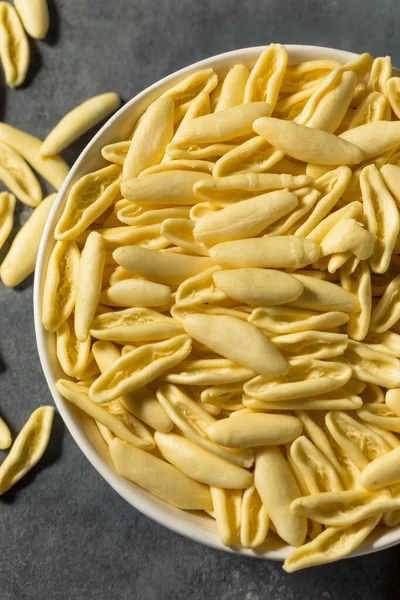Homemade Dry Organic Cavatelli Pasta Ready Cook — Stock Photo, Image