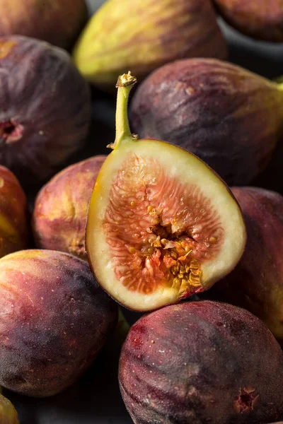 Raw Organic Brown Figs Ready Eat — Stock Photo, Image