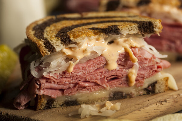 Homemade Reuben Sandwich