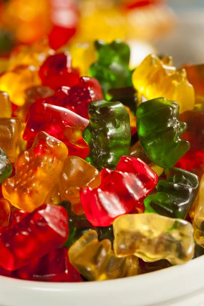 다채로운 과일 젤리 곰 — 스톡 사진