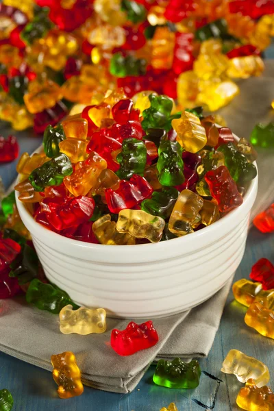 Colorful Fruity Gummy Bears — Stock Photo, Image