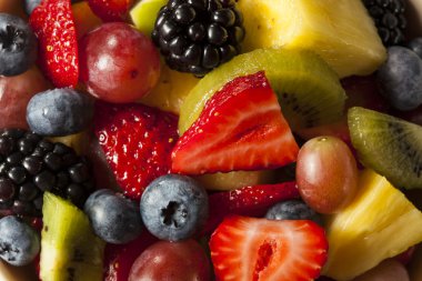 heallthy organik meyve salatası