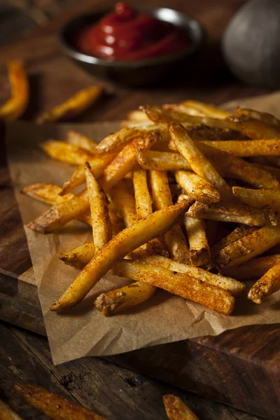 Cajun Seasoned French Fries — Stock Photo, Image