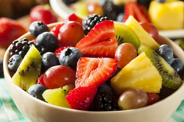 Heallthy Organic Fruit Salad — Stock Photo, Image
