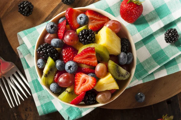 Heallthy Organic Fruit Salad — Stock Photo, Image