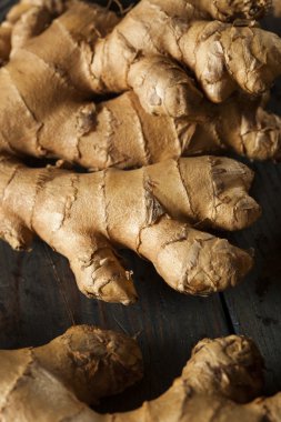 ham organik zencefil kökü