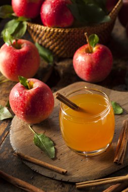 organik elma tarçın ile