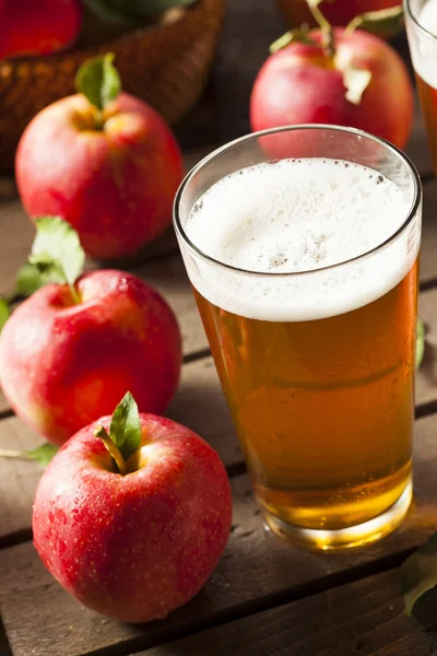 Жорсткий яблучний сидр ale — стокове фото