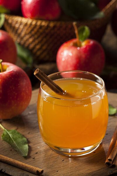 Organic Apple Cider with Cinnamon