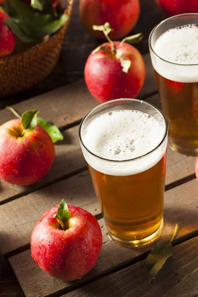 Tvrdá apple cider pivo — Stock fotografie